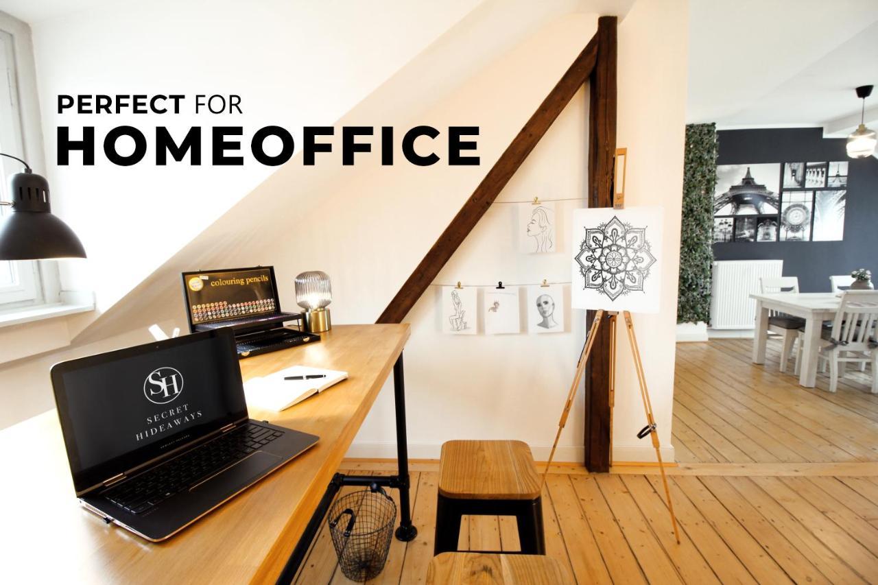 Secret Hideaways Boho Artstudio Mit Smarthome Nahe City L Messe L Hbf Дуйсбург Экстерьер фото